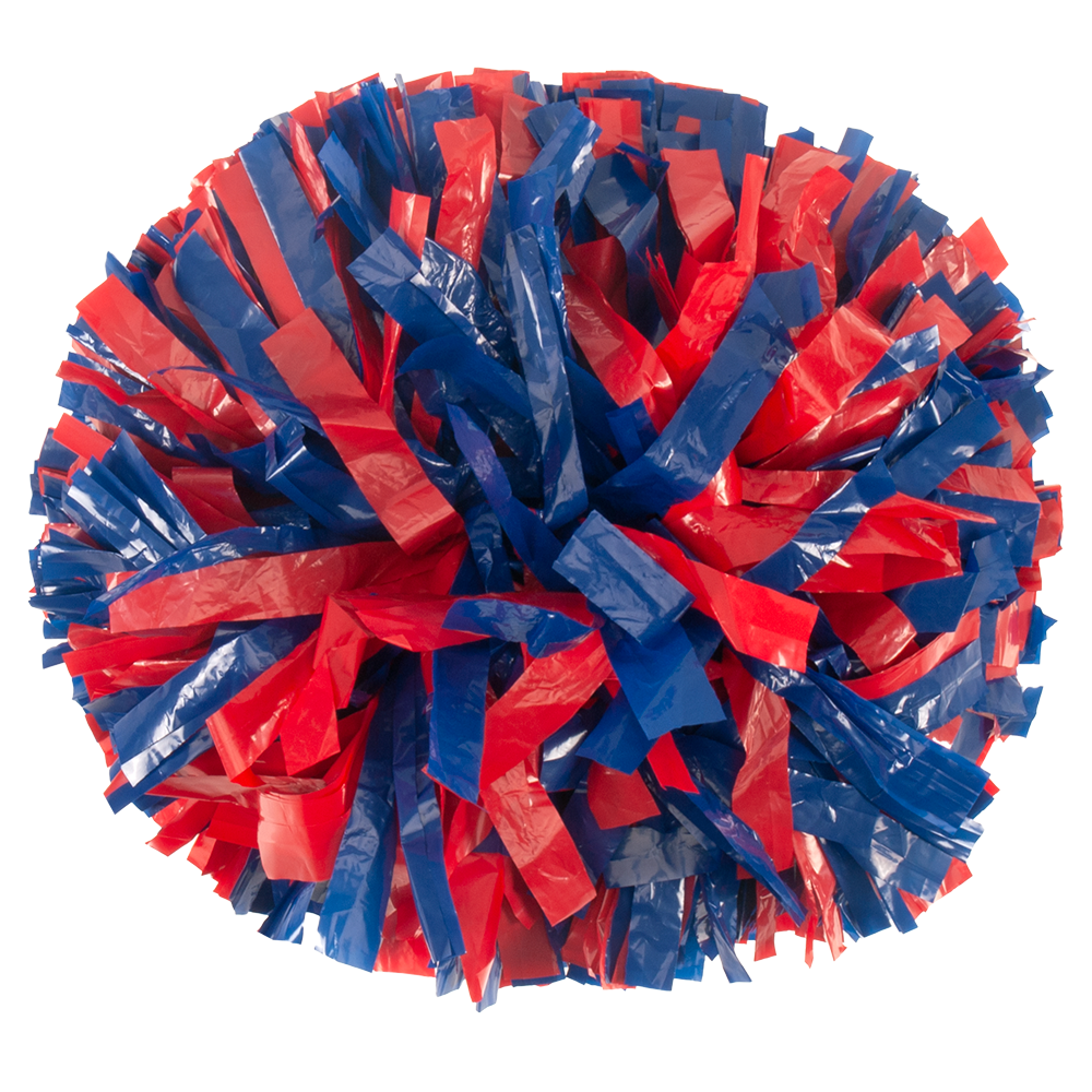 Dual Color Plastic Pom